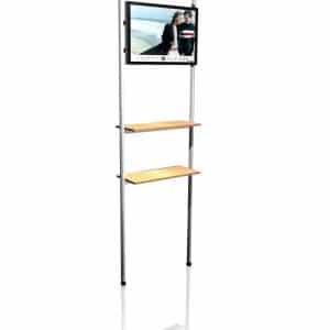 TV Stand with Shelves for EZ-Tube