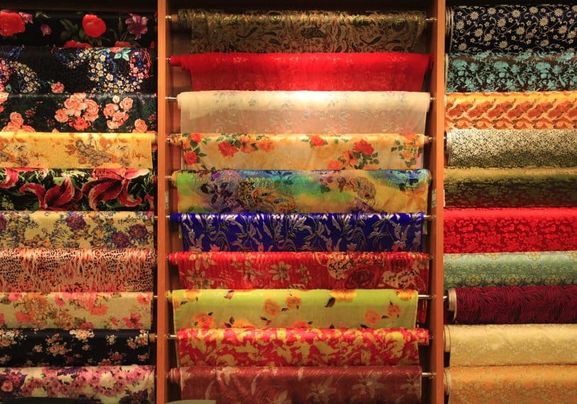 Fabric printing here and elsewhere – China